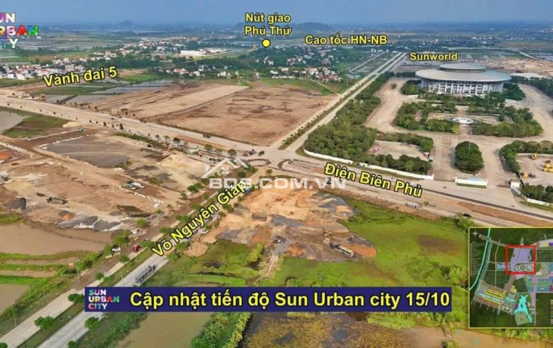 Cập nhật tiến độ  dự án Sun Urban CITYHà Nam ngày 16/10 .Khu đô thị thời đại.Thành phố nghỉ dưỡng ngoại ô phía nam Hà Nội